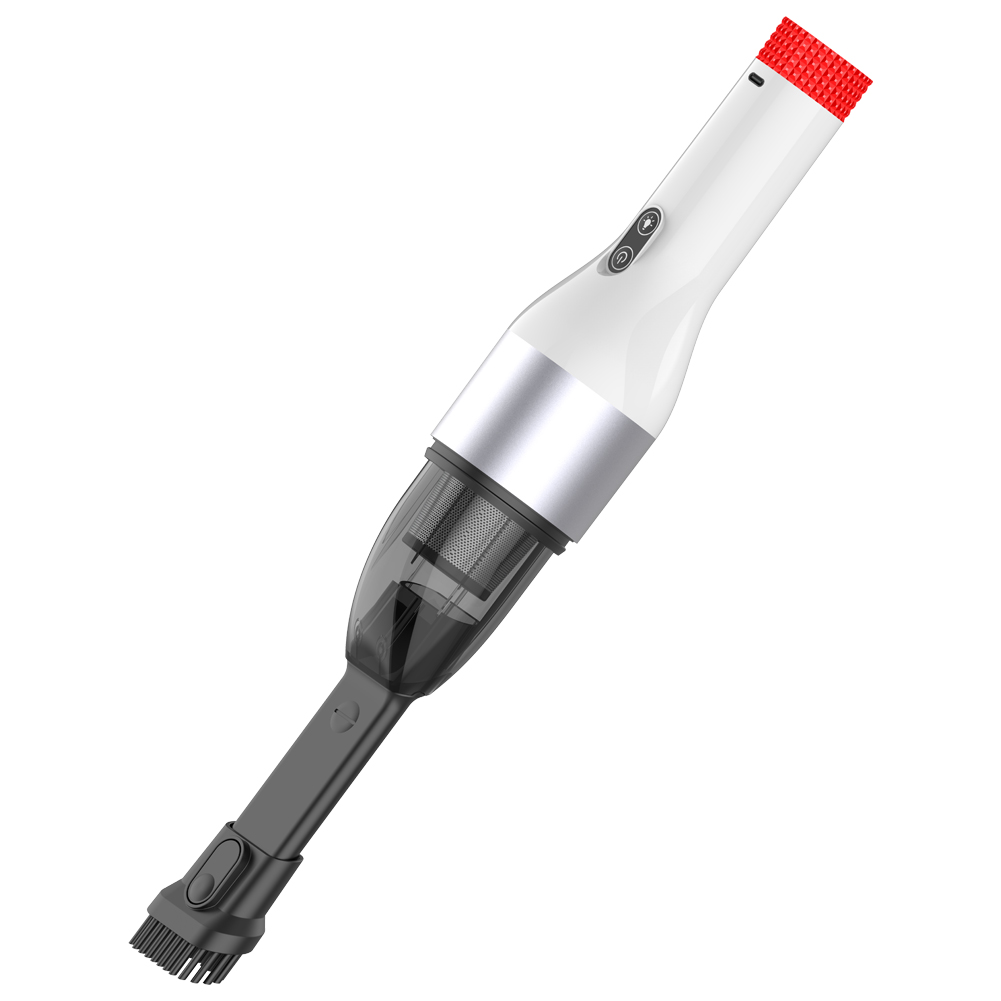 Washable Filter Element, High-power Handheld Wireless Vacuum Cleaner with Lighting Lamp