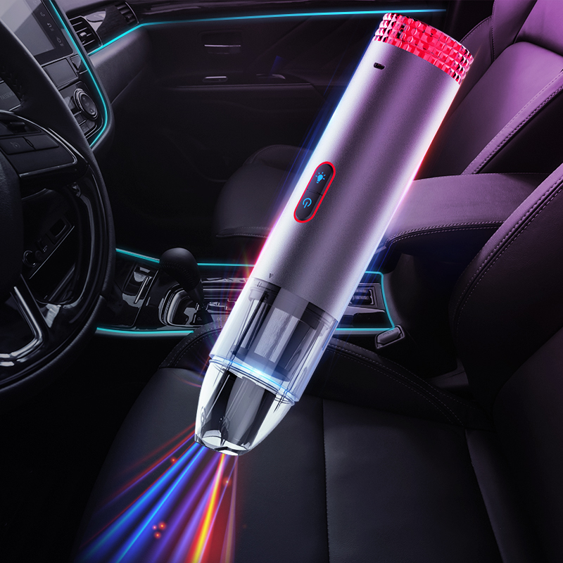 Car Vacuum Cleaner Wireless Charging Dual-use High-power Handheld Air Purifier for Home And Car